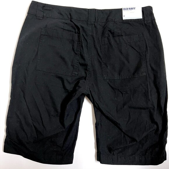 Old Navy Black Bermuda Shorts (size 4) - Picture 2 of 5